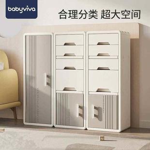 儿童玩具收纳架落地多层无味宝宝置物玩具架稳固分类整理箱储物柜