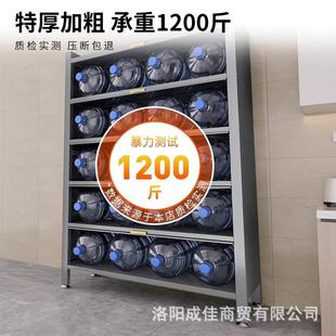 厨房家用防尘落地多层碗柜微波炉带门电器收纳置物架多功能储物柜