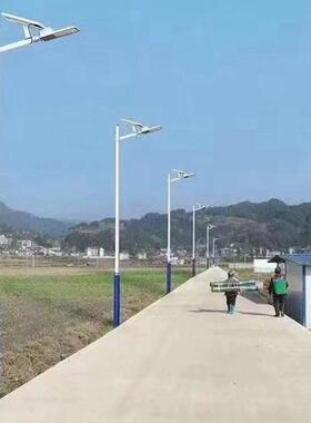 阳太能路灯6M7全户套工程款新农村外道路高GSU杆大功率Mled厂家