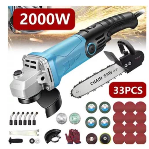 角磨机装2寸小型OVC伐大木套锯多功能家用冲击钻电锯功1率电锤