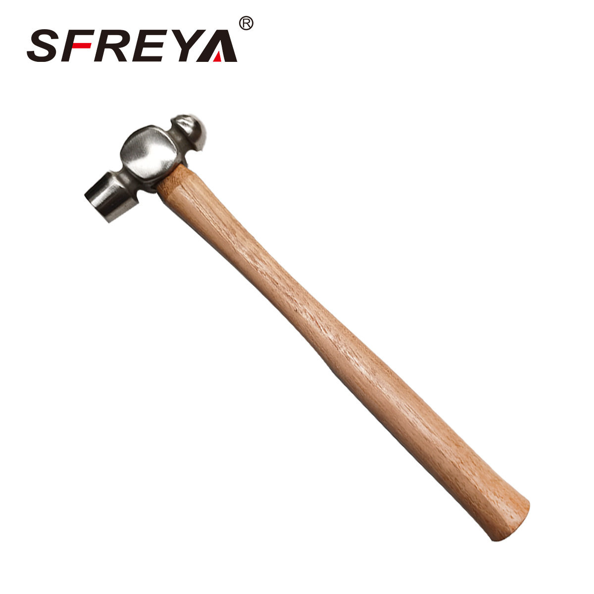 SFREYA T1084 钛合金圆头锤 无磁钛合金工具 木柄球头锤