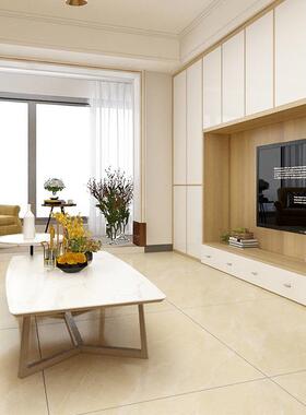 通体理石瓷砖1000100客10906厅防滑地砖灰色大地板0砖简约现*代