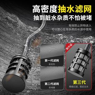 家用抽水泵电动灌溉浇菜神器农用菜地灌溉大功率浇水 艾锐盾充电式