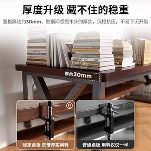 办木电脑台式家用电竞桌椅桌子A608CNB工实作台长方形卧室桌书桌