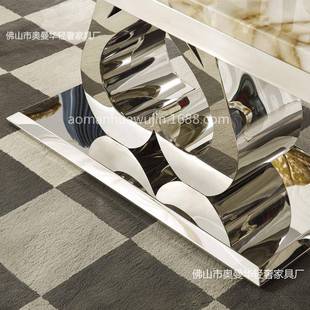 大石心形餐桌客厅别墅爱酒餐店时尚理经典款高端1688台家用长方形