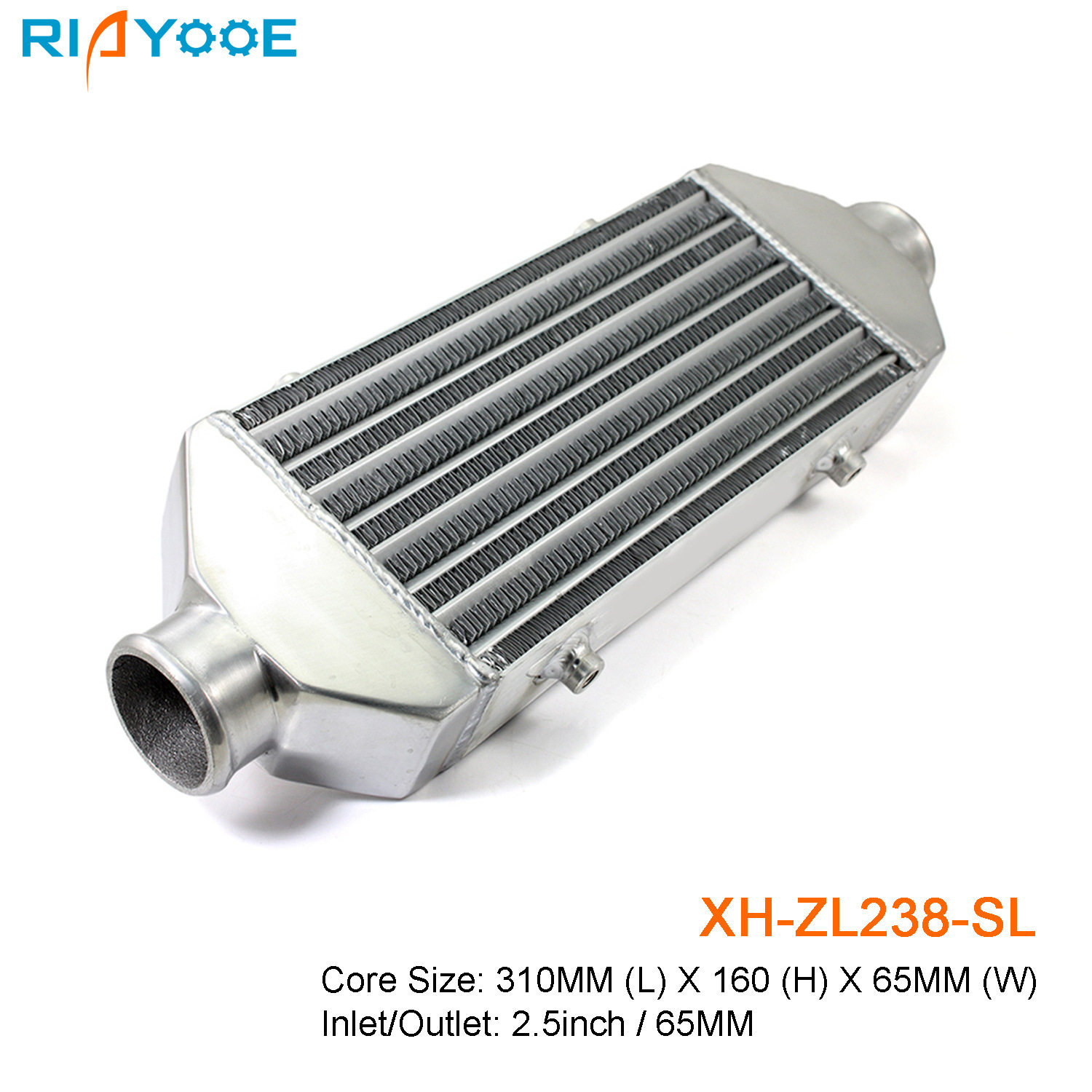汽车中冷器310x160x65MM-65MM通用进气涡轮增压散热器改装铝制