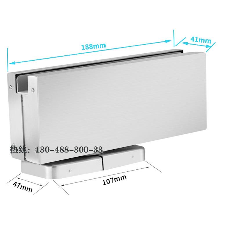 免挖坑地门弹簧免挖槽地有簧免开槽缓门冲关门无框玻KSV璃框门木