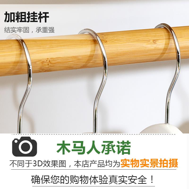 谋生简易衣柜子家用卧室出租房用儿童收纳衣橱置物架实木组装结实
