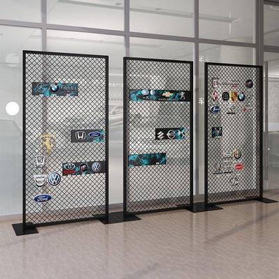 架铁丝网展示架网架品立网格屏风隔落地铁饰4S店断式活动会展HLT