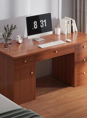 电桌书桌带抽屉现代生家卧室桌简约写字办公桌脑桌dnz01341子学简