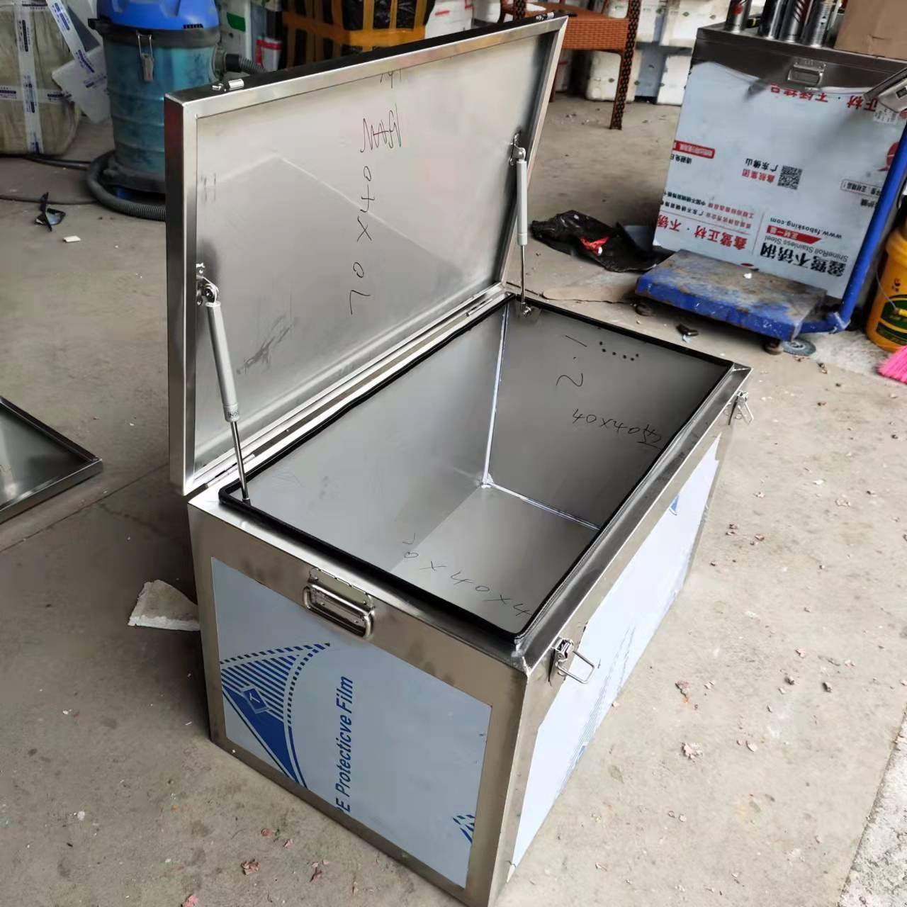 不锈补具钢工箱叉车尾HXR皮卡货车工具箱家电机械维修工具箱加装