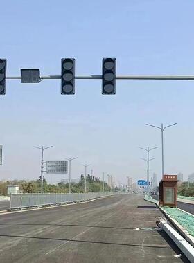 交通AHN灯信号室厂外灯杆悬臂八角监控立杆红绿家灯直销