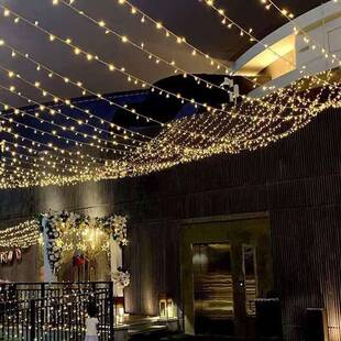 e彩灯灯串户外水ld小灯串闪灯七彩灯闪光灯太阳能灯装CAV防饰灯带