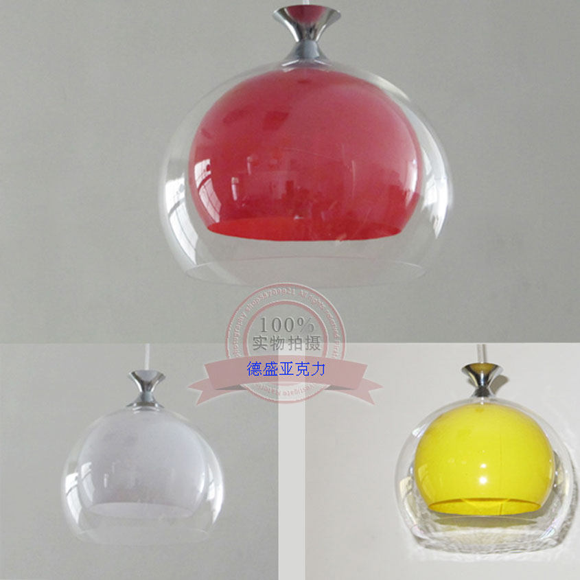 压克力透明灯罩  半圆球形吊灯罩 可定制大小颜色,橡塑材料及制品,亚克力/有机玻璃,淘宝优惠券,粉丝福利购,淘宝优惠卷