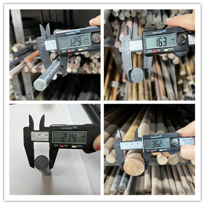 黑色布纹棒胶木棒 夹布黑色电木棒球杆先角圆棒8-35mm