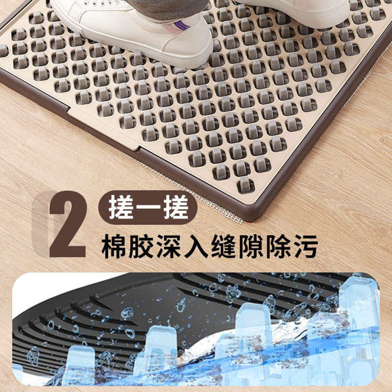 进门擦鞋底地垫幼儿园家用鞋底清洗机入户神器地毯门口清洁门垫贴