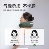 左点颈椎颈部肩部按摩仪按摩枕充气式 颈椎按摩仪揉捏放松午睡枕