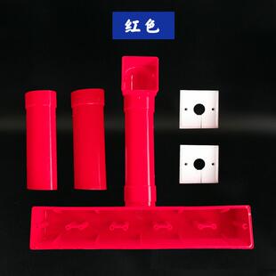 墙专用预埋盒 接线盒 五联影音底盒连体 86型PVC电视背景盒扁管式