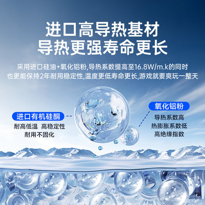 绿巨能高导热散热膏适用于笔电与显卡 CPU散热胶搭配清灰刷组合