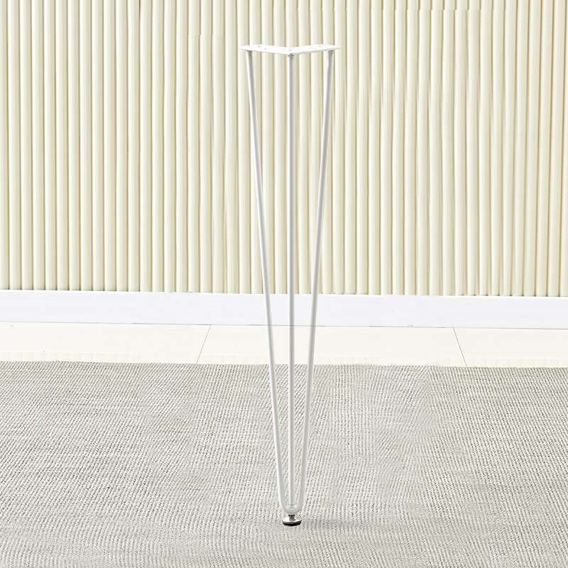 铁艺钢架钢筋腿桌架桌腿书桌办公桌椅配件 茶几腿支架家具五金