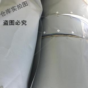 结束带PC100纽扣电缆包布保护套环保阻燃PVC裹线套管灰色包布 扣式