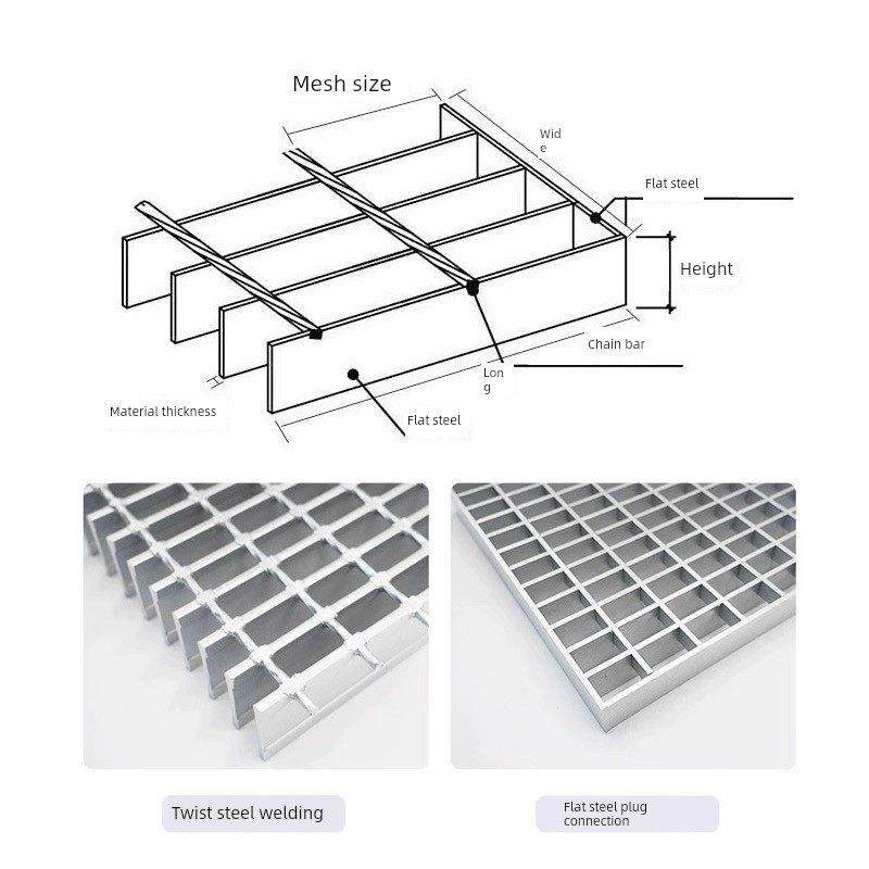 山东热镀锌钢格栅板电厂钢格板插接排水沟盖板重型平台楼梯踏步板,基础建材,排水沟槽/盖板,淘宝优惠券,粉丝福利购,淘宝优惠卷