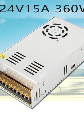 开 关电源 24V15A变压器 220V转24V360W工控监控LED电源 S-360-24