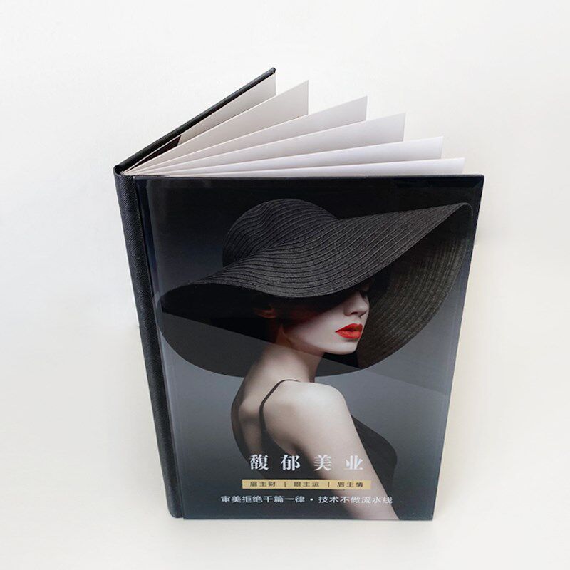 定制纹绣水晶价目册半永久谈单画册价格表美甲美甲美容院项目手册