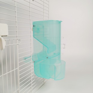 鹦鹉自动喂食器防撒牡丹玄凤鹦鹉大容量食盆防溅鸟食盒谷壳分离