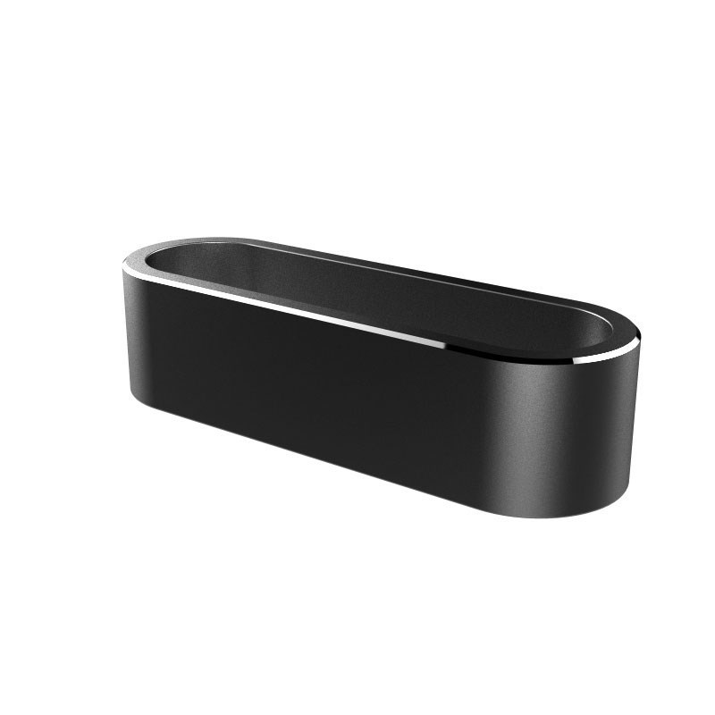 创意金属名片盒商务办公酒店前台桌面铝合金卡片展示底座定制logo