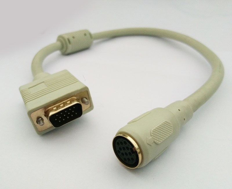 金昶VGA线工程穿管5米10米15米20米25米30米40米50米显示器连接线