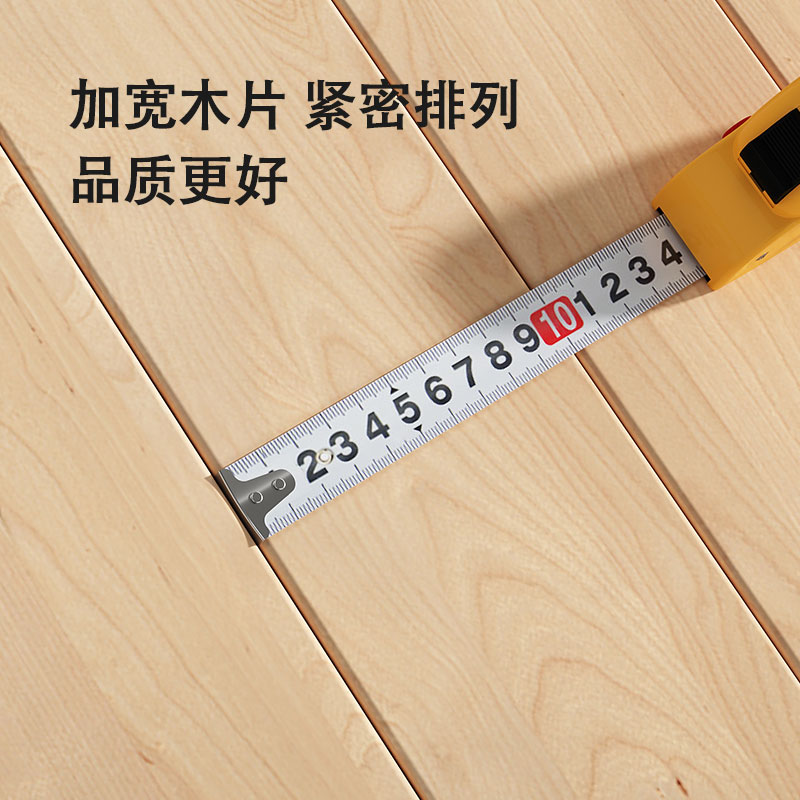 实木床折叠床单人床家用床成人简易加固型双人午休床1.2米1.5米床