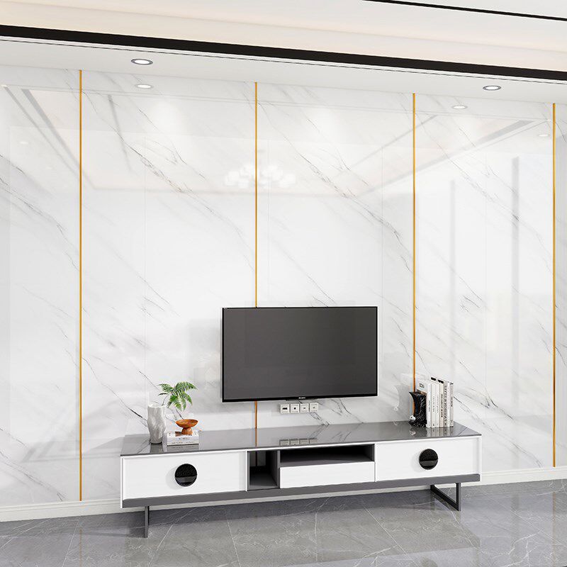 PVC铝塑板自粘墙贴防水防潮大理石仿瓷砖电视背景墙壁面装饰墙板