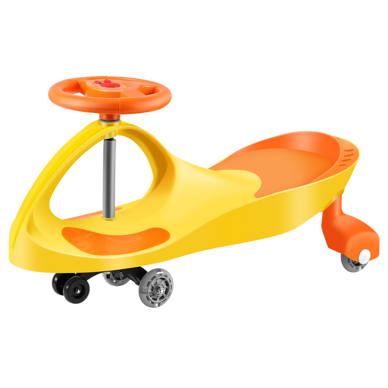 儿童扭扭车防侧翻大人可坐带音乐摇摆滑滑车1岁男女宝宝个月静音