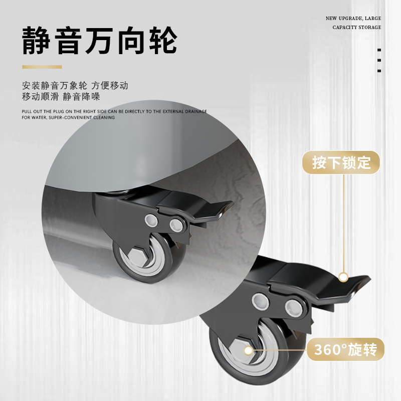 移动拖把架落地式不锈钢放扫把拖布置物架商用户外工具收纳沥水架