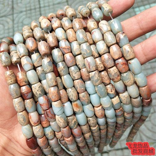 10*14/12*16/15*20mm天然无优化 穿孔寿山石桶珠串珠散珠 diy配件
