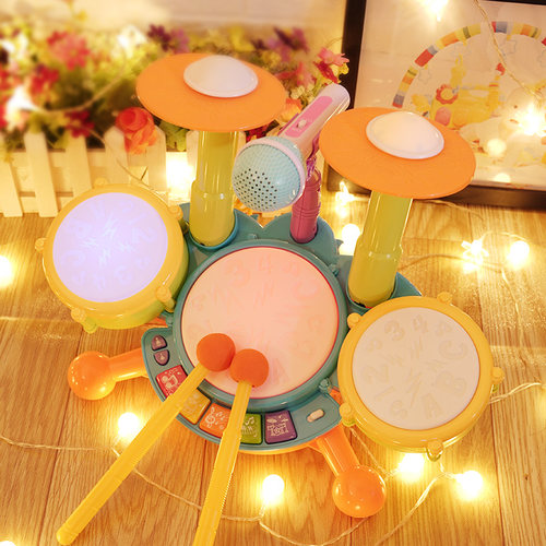儿童玩具 生日周岁礼物幼儿多功能1-3-5岁宝宝益智2男孩敲打鼓4女