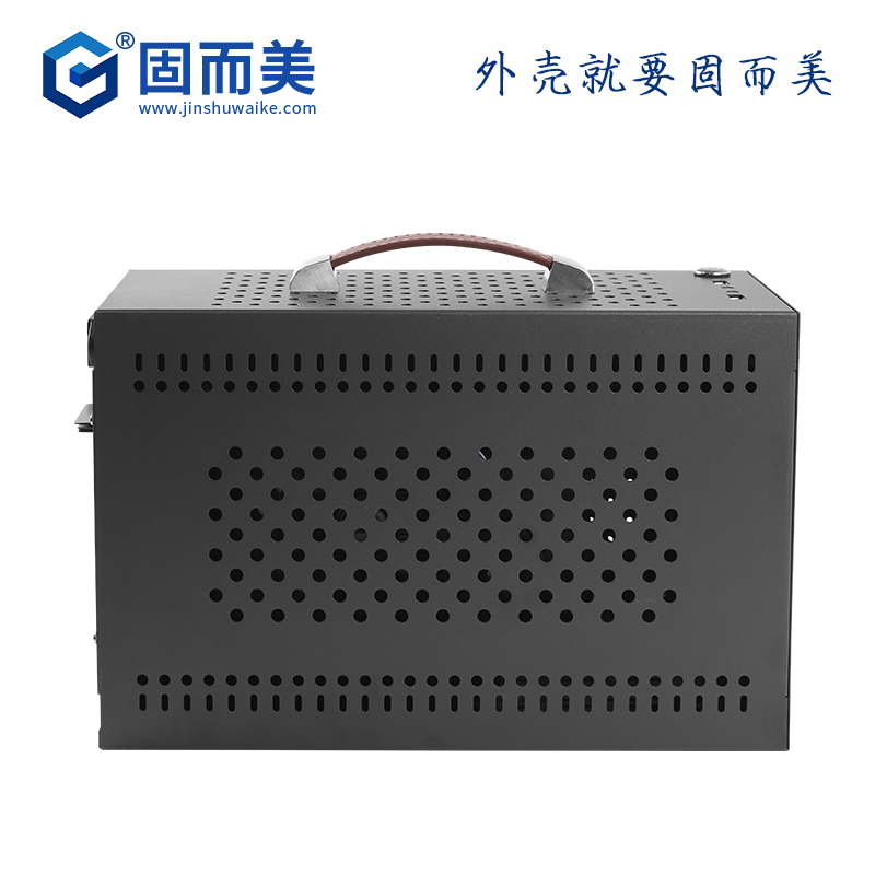 itx机箱台式机手提式小机箱台式电脑主机箱迷你防尘便携炫酷机箱