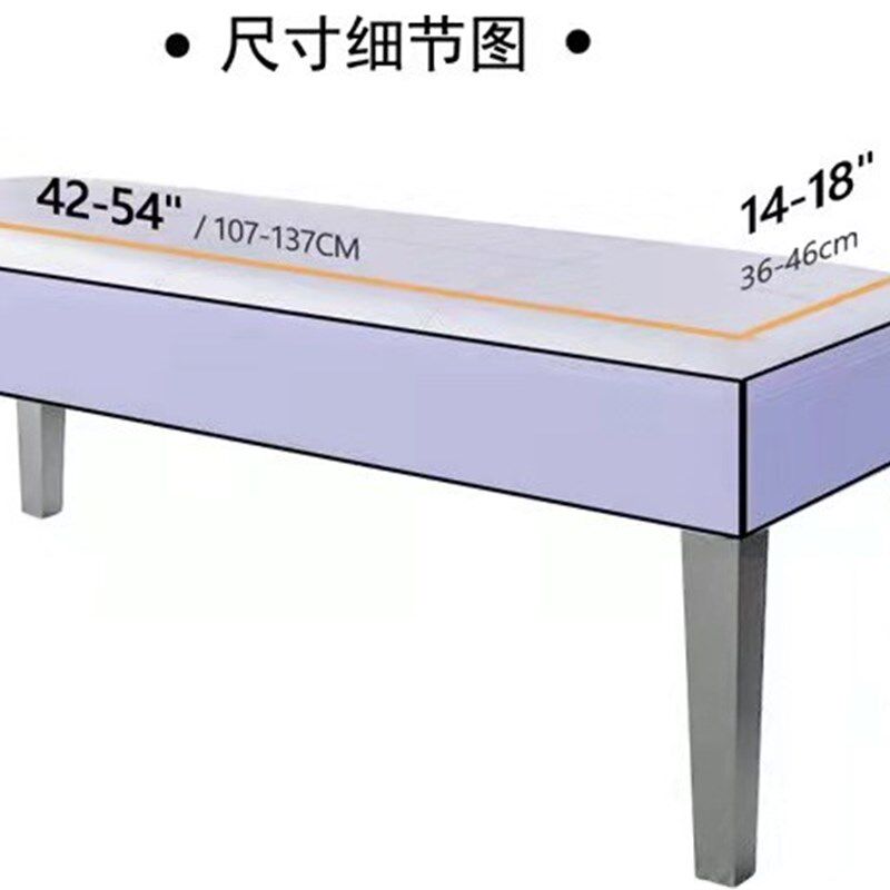 万能弹力PU皮革防水油污钢琴椅床尾长凳子套换鞋沙发凳椅防尘罩子