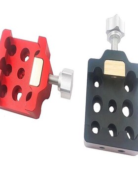 红色21cm鞍座安装平台夹21CM导星鸠尾板鸠尾槽信达小黑提手快拆调