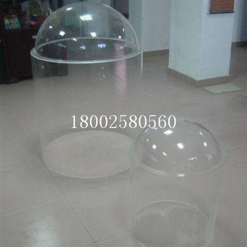 亚克力圆管罩有机玻璃罩子防尘罩透明储物罩圆柱形展示罩发光灯罩