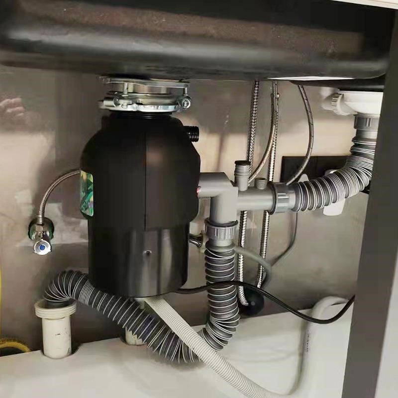 厨房垃圾处理器专用下水管套装粉碎机加厚防臭管防倒灌配件定制