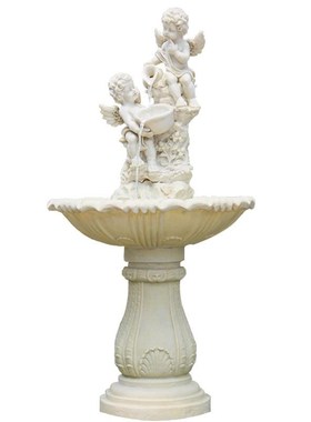 大型欧式流水喷泉客厅雕塑户外假山鱼池庭院水景花园装饰落地摆件