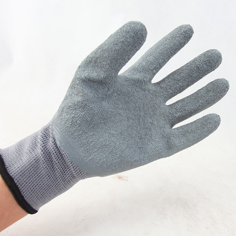 星宇L518L508手套塑胶劳保耐磨防滑女士小号单只左手右手皱纹透气