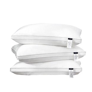 出口星级酒店枕头护颈椎抗菌助睡眠有支撑力宿舍家用成人全棉枕芯