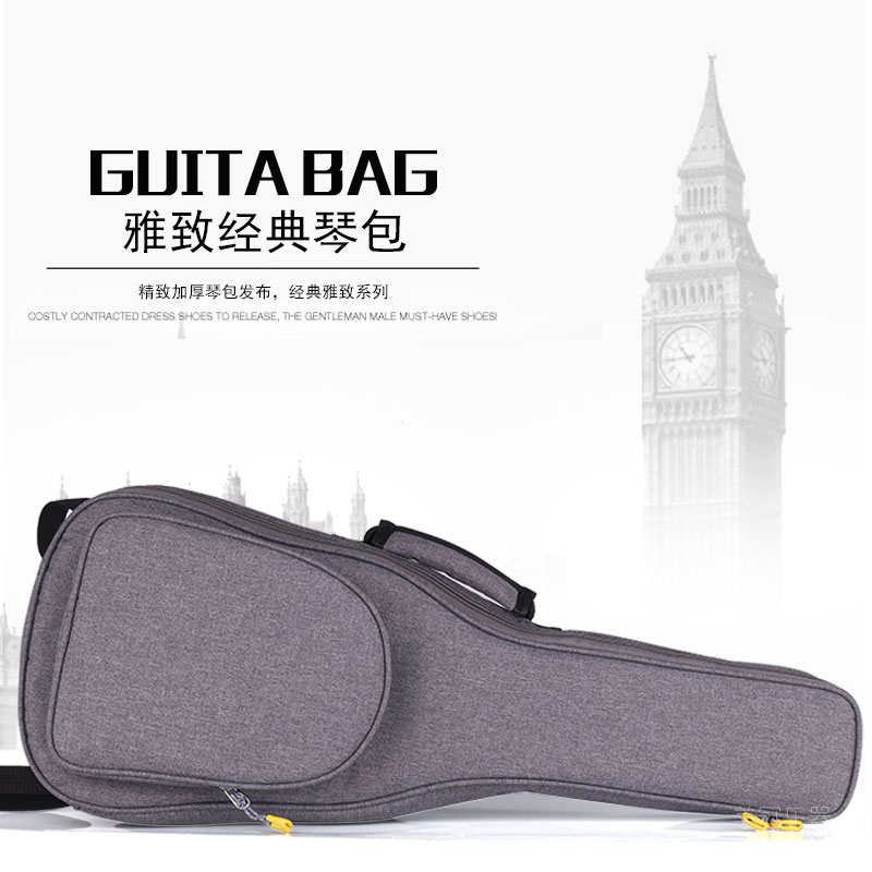 尤克里里琴包牛津布加厚防水乌克丽丽包21/23/26寸小吉他琴袋琴盒