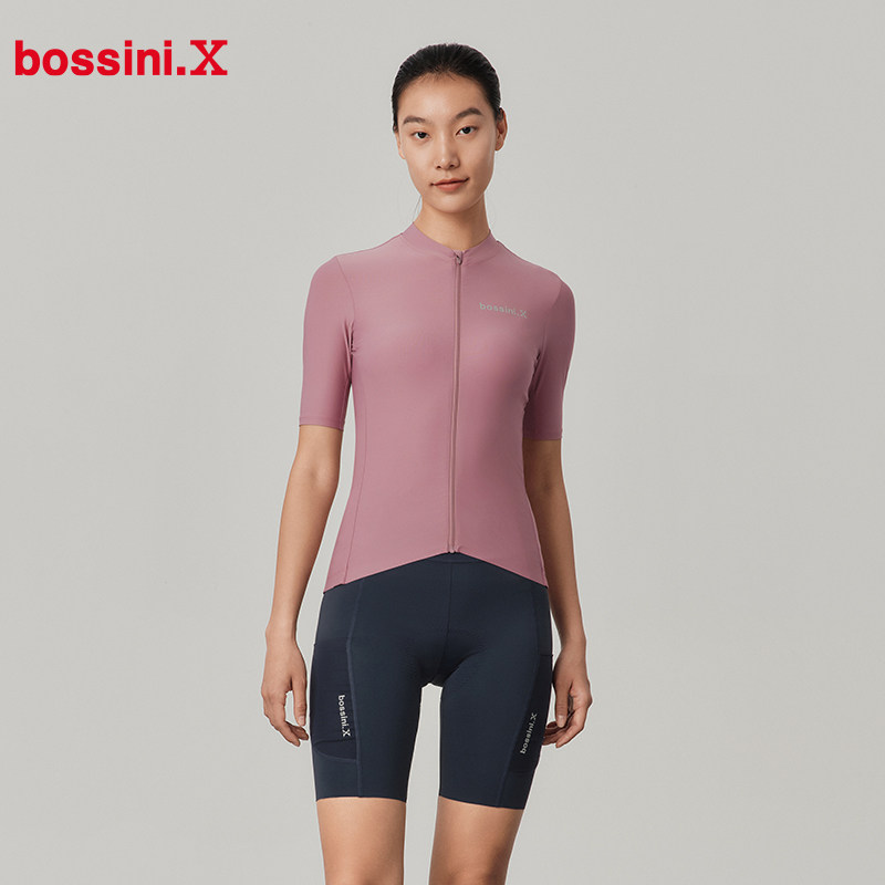 堡狮龙女短袖吸湿透气骑行服图片