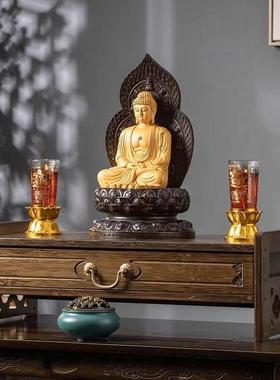 佛台佛像底座佛龛仙家供桌神台加高香案财神爷供奉家用垫高供台