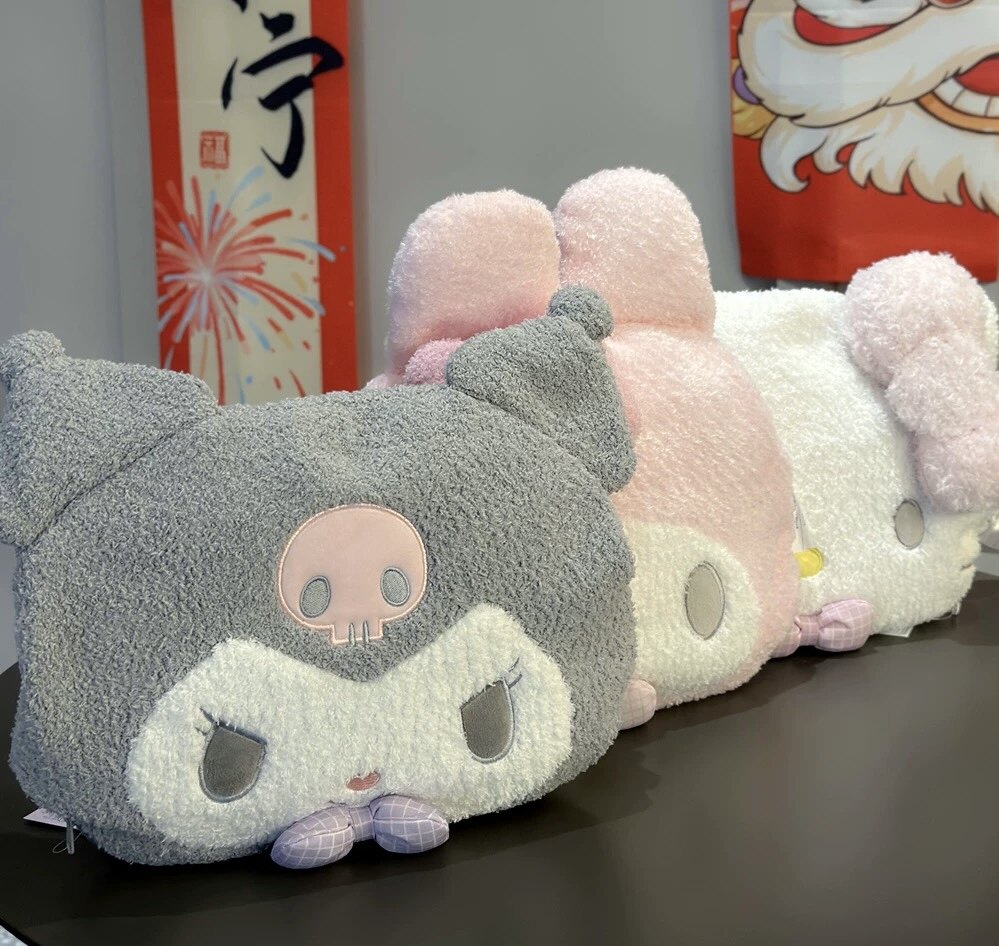 KT猫美乐蒂库洛米玉桂狗毛毯可作腰毯、坐垫、披风,居家办公使用
