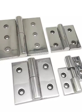 304不锈钢重载可拆卸铰链HAKFL/HAKFR-50/65/75/100 脱卸合页